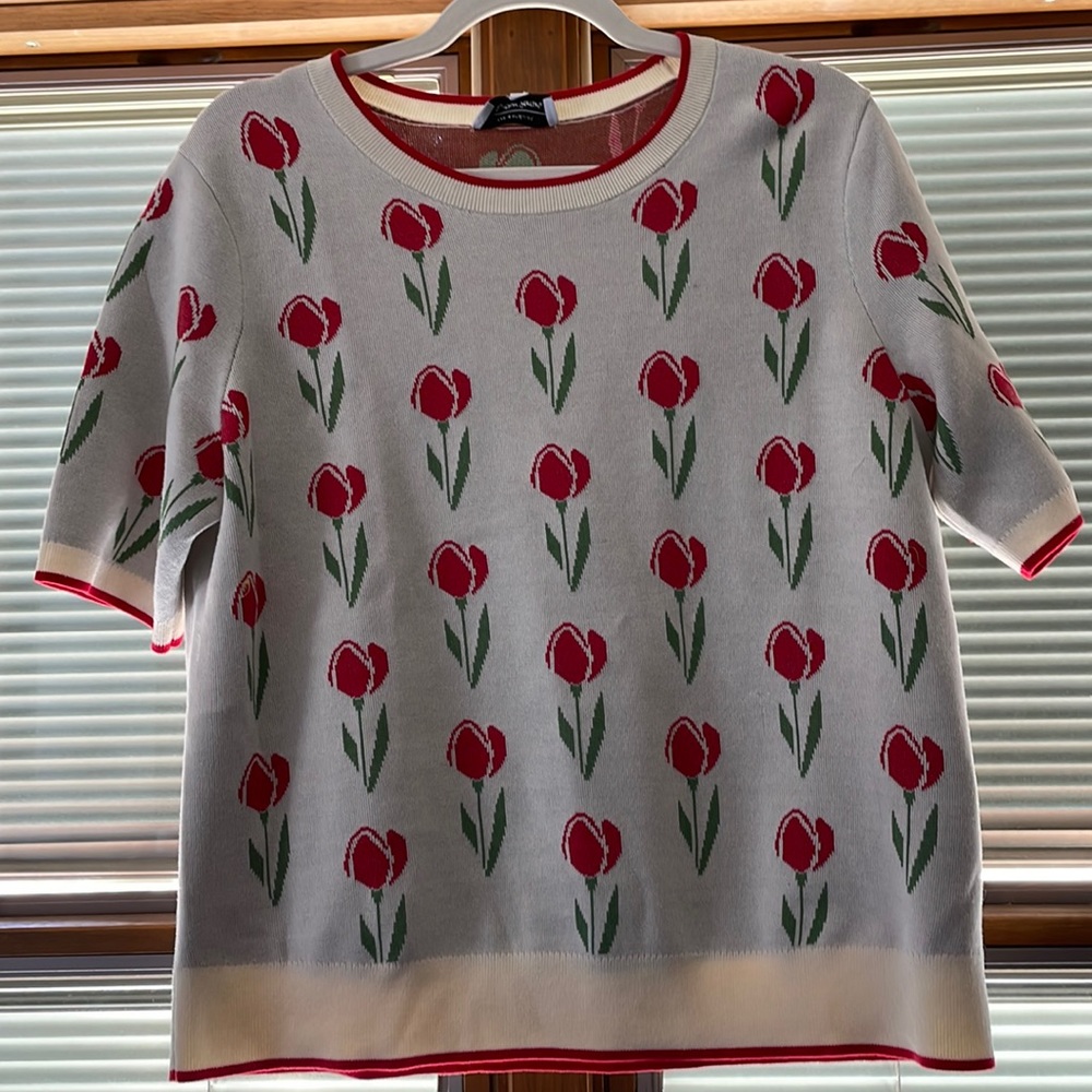 & Other Stories Short Sleeve Sweater